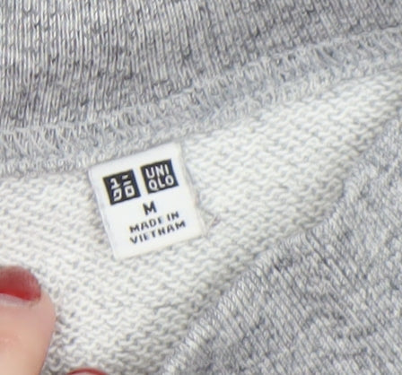 Uniqlo Men’s Grey Cotton Blend Pullover Sweatshirt M