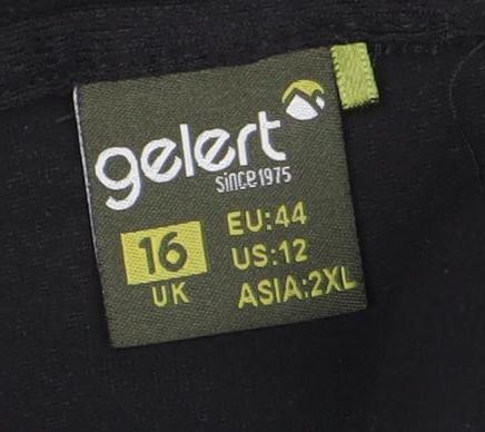 Gelert Women’s Black Size 16 Fleece Pullover Sweatshirt