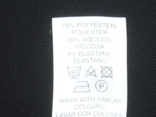 St Bernard for Dunnes Stores Men's Black 38in Classic Dress Trousers