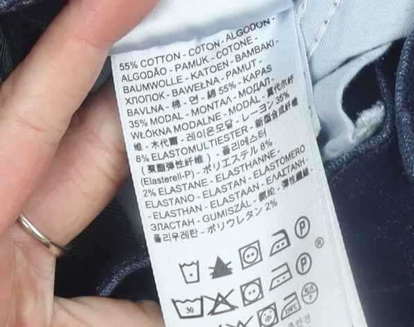 Levi's Women's Blue Skinny Jeans Size 4 Mid Rise Stretch Denim