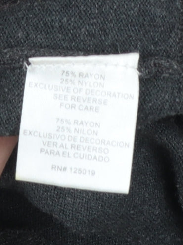 Joseph A. Women’s Grey Roll Neck Knit Jumper Size L