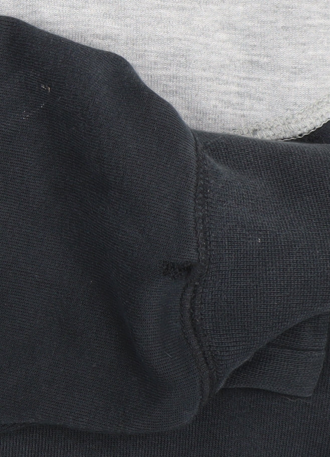 Nike Women’s Grey & Black Pullover Hoodie XS Zip Pocket Sweatshirt