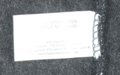 Tigi Womens Grey Sleeveless Knit Vest Size 14 Regular Fit