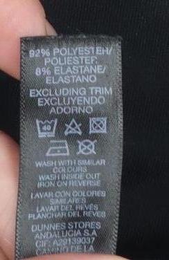 Dunnes Stores Women Black L Performance Leggings