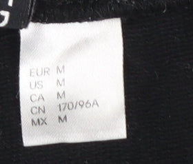 H&M Divided Womens Black NYC Brooklyn Pullover Sweatshirt M