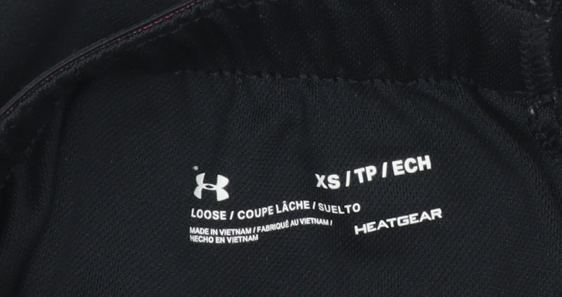 Under Armour Women’s Black XS HeatGear Athletic Running Shorts