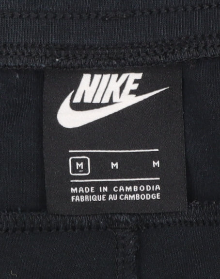 Nike Women’s Black Fleece Sweatpants M Regular Fit Tapered Leg