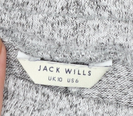Jack Wills Women’s Grey Jogger Trousers Size 10 Soft Knit