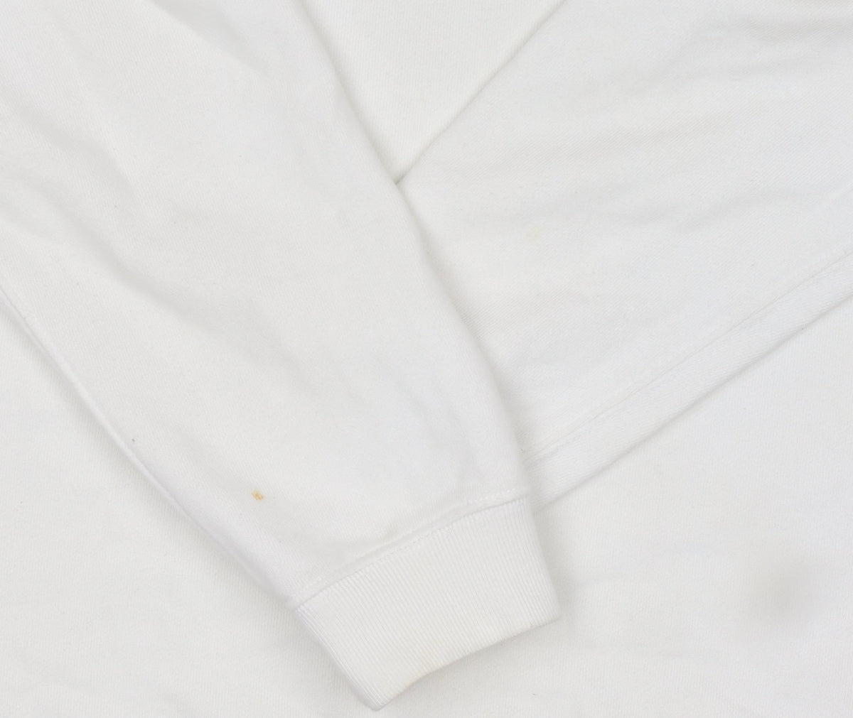 Gap Men’s White Long Sleeve Polo Shirt Size S Classic Cotton