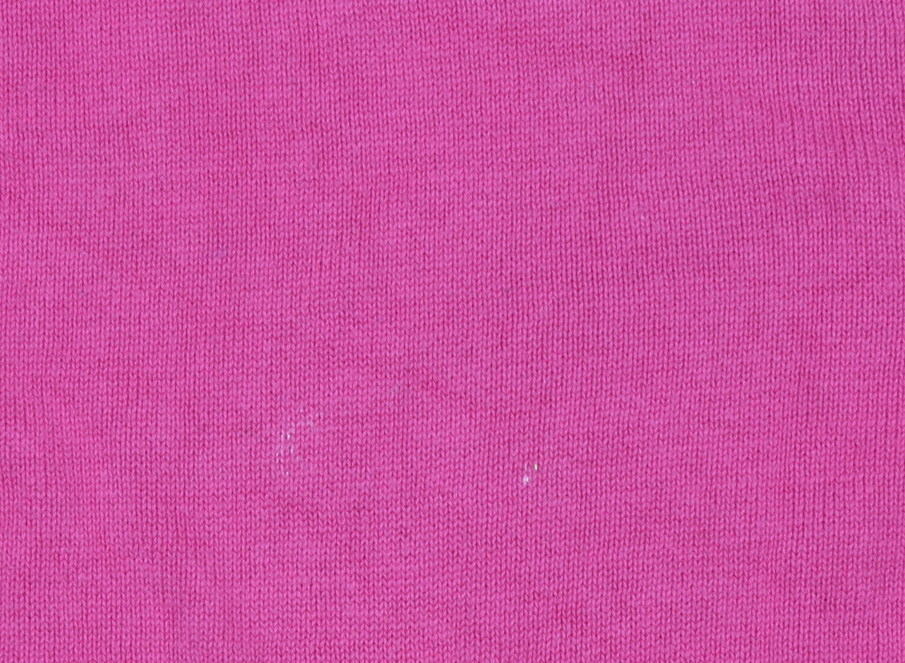Wolsey Men’s Pink Cotton Crew Neck Jumper XL Knit Pullover