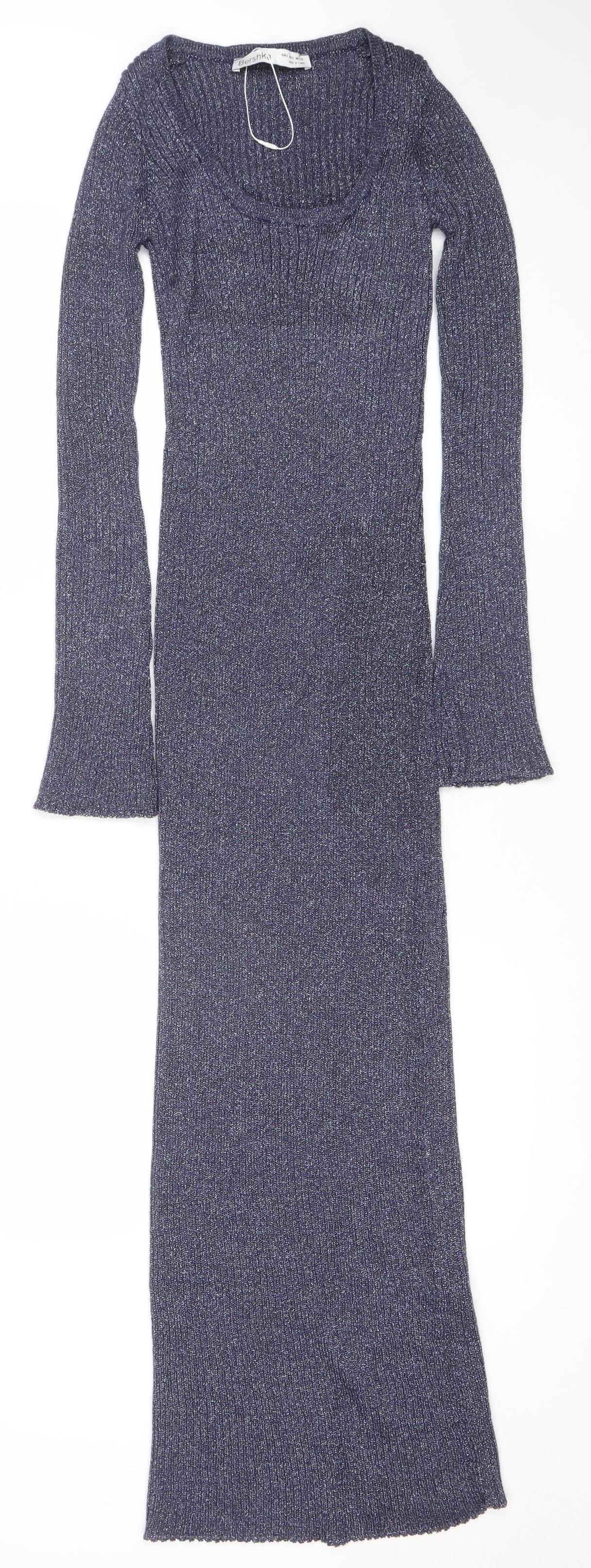 bershka metallic dress LeMall | Counting down to the New Year in style! Shimmering into 2024 with a metallic blue stunner and disco ball magic #NewYear2024