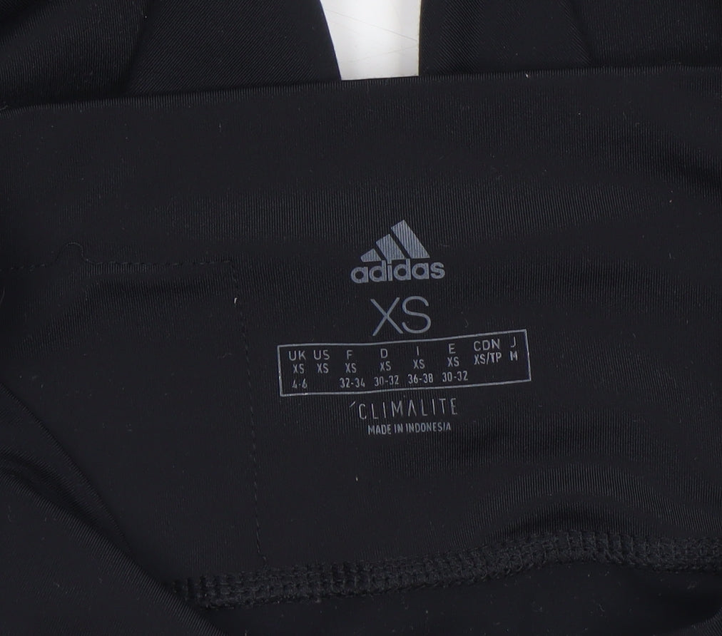 adidas Women’s Black XS Climalite Slim Fit Leggings