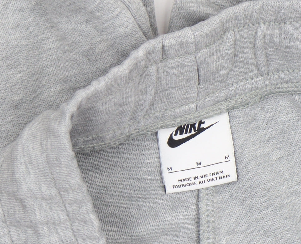 Nike Boys Grey Jogger Trousers M Regular Fit Sports Sweatpants