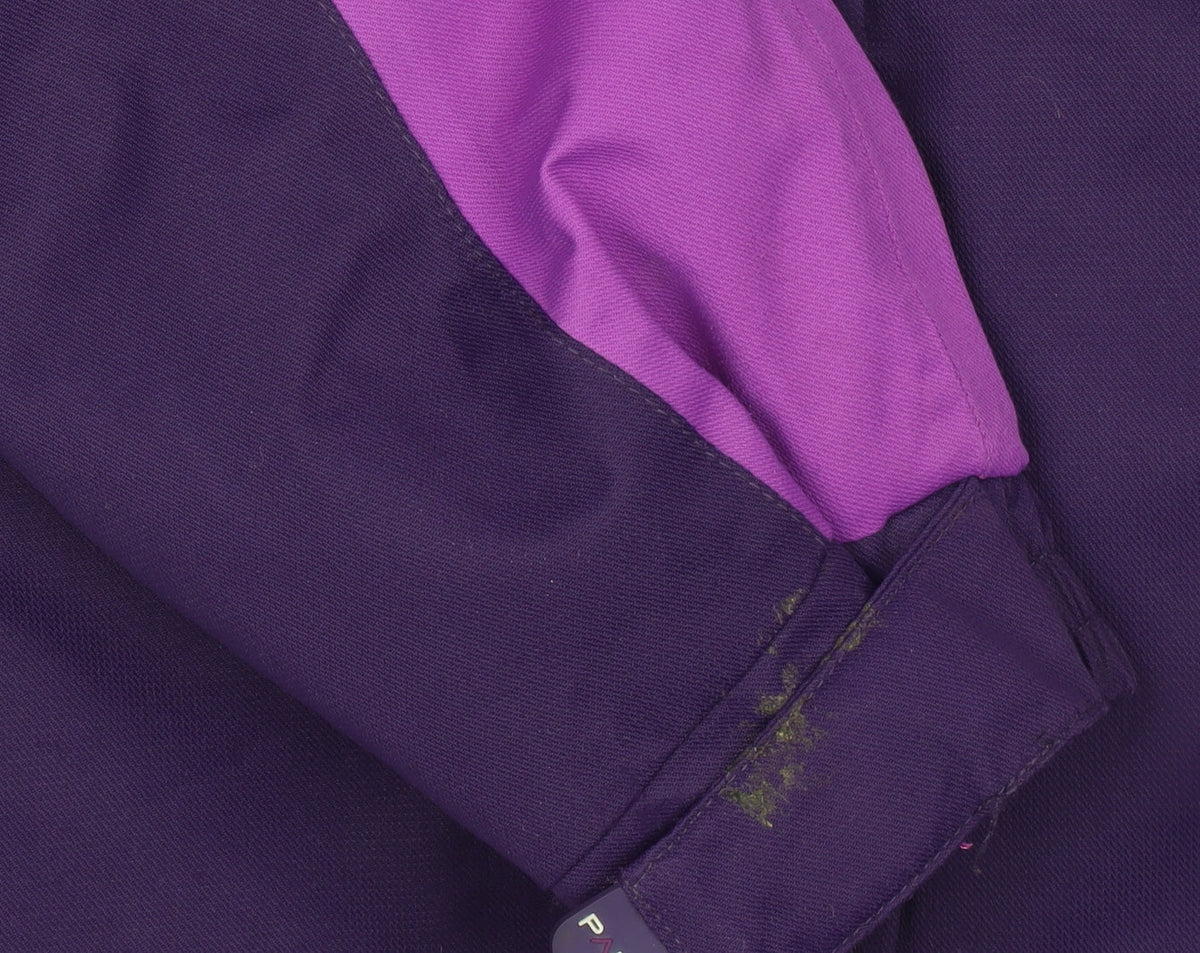 Parallel Women's Purple Ski Jacket Waterproof Hooded Size 8