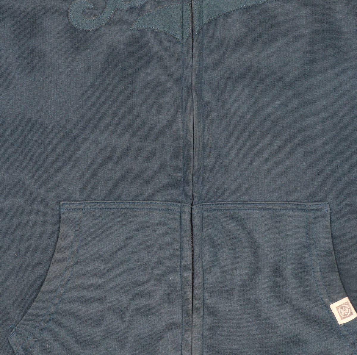 Saltrock Boys Blue & Red Fleece Lined Full Zip Hoodie 11-12 Years