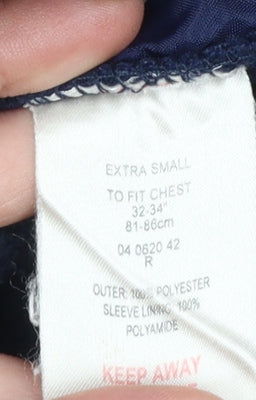 Peter Storm Mens Blue Fleece Full Zip Jacket XS Regular Fit