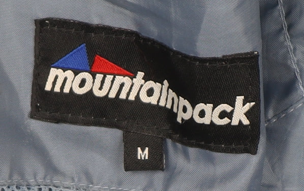 Mountainpack Men's Blue M Hooded Lightweight Windbreaker Jacket