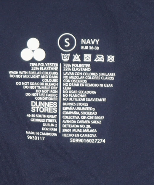 Dunnes Stores Women Blue Size 10 Track Jacket Full Zip Softshell