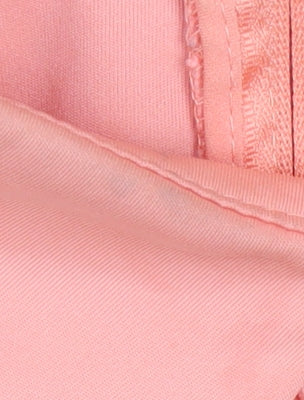 Kyla Women Orange Lace Collared Long Sleeve Blouse Size 4