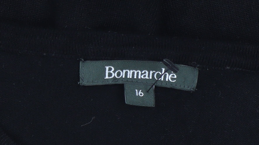 Bonmarche Women’s Multicoloured Size 16 Geometric Tunic Jumper