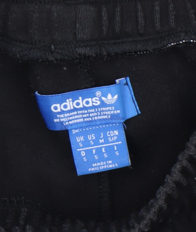 Adidas Originals Mens Black Small Jogger Sweatpants 67% Cotton 33% Polyester