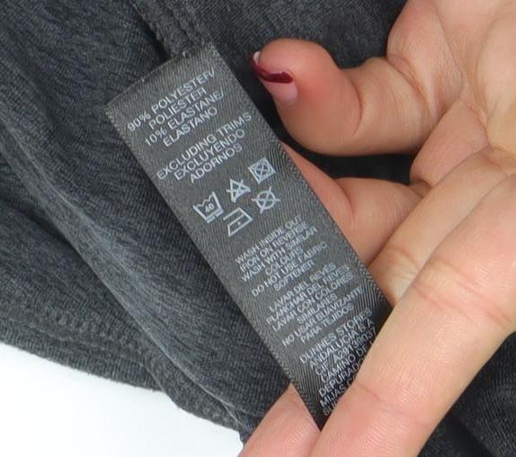 Timberland Women’s Grey Pullover Hoodie Small Polyester Blend