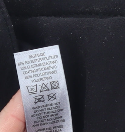 Dunnes Stores Women's Black Skinny Trousers Size 12 S Polyester Blend