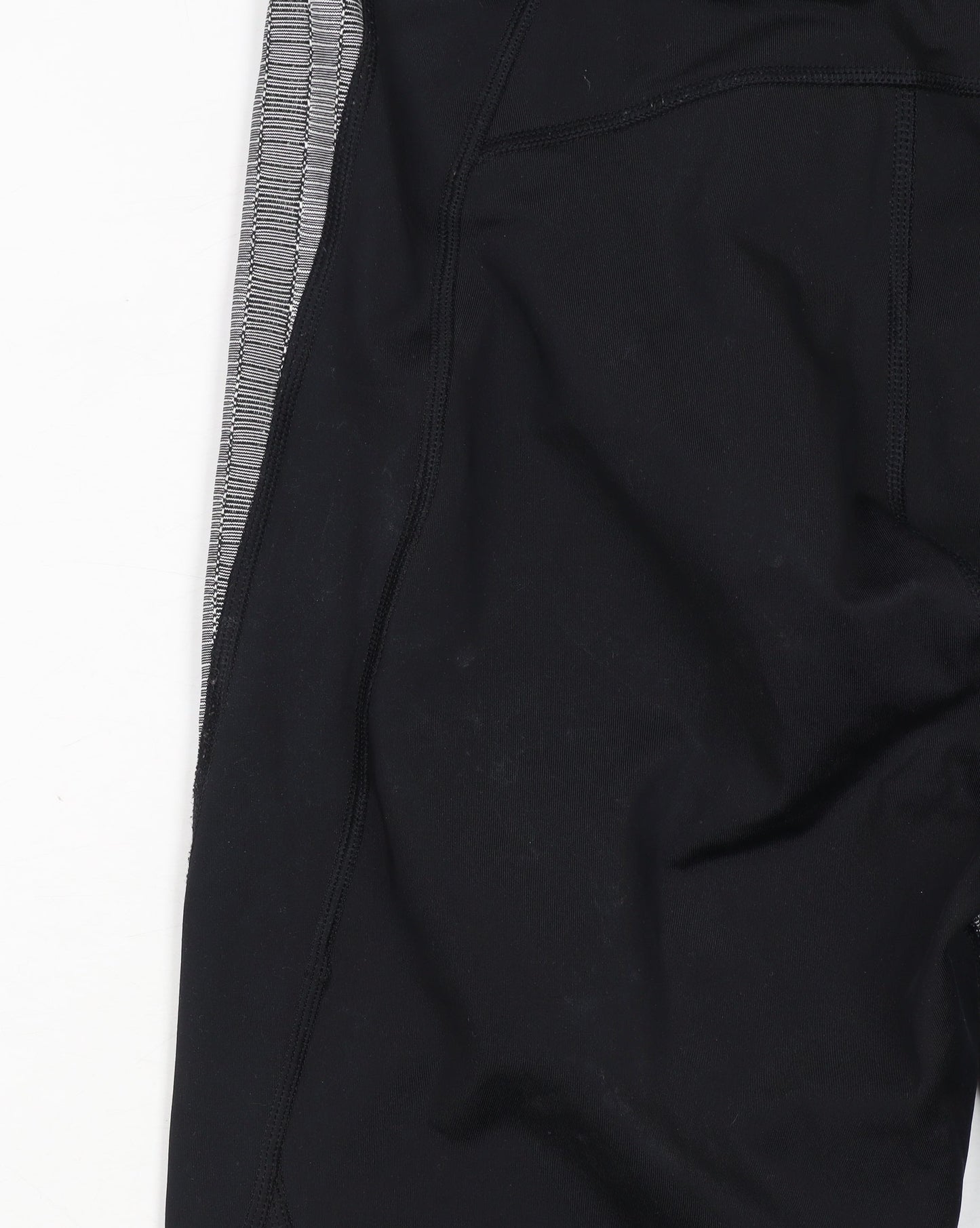 Ivy Park Womens Black Grey Large Leggings Stretch Activewear Trousers