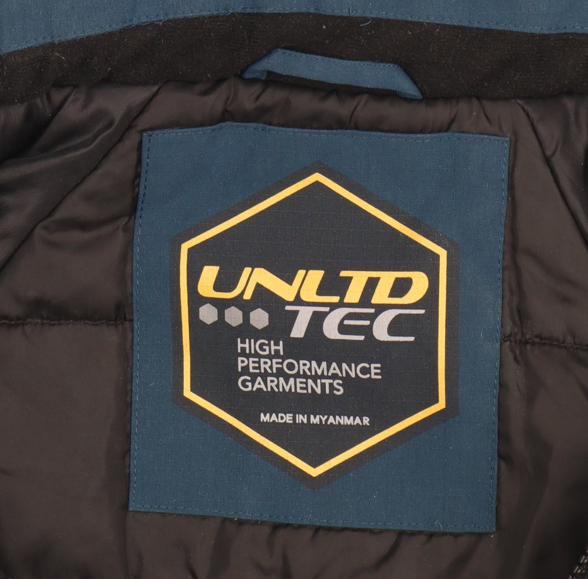 Next Boys Blue Hooded Waterproof Puffer Jacket 3 Years Winter Coat