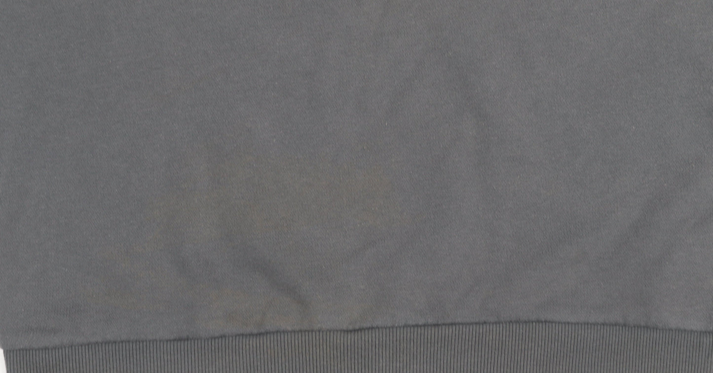 Under Armour Men Grey Small Pullover Crew Neck Sweatshirt
