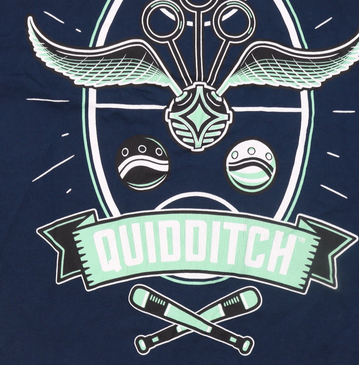 Harry Potter Girls Blue Quidditch T-Shirt 12-13 Years Character.com
