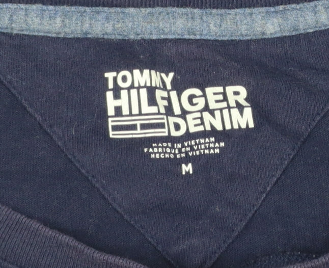 Tommy Hilfiger Denim Men's Blue Graphic T-Shirt Size M
