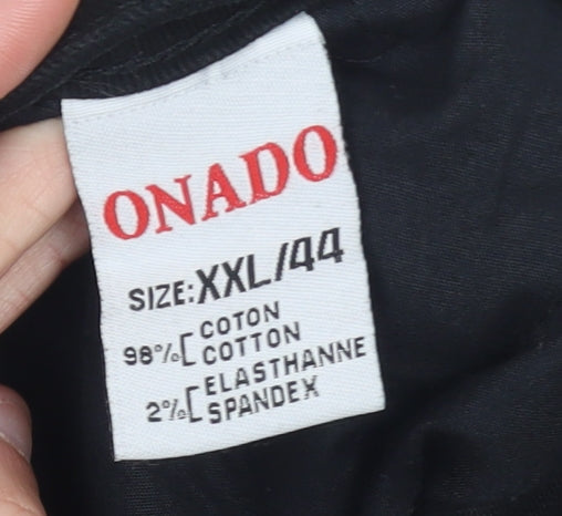 ONADO Womens Black Skinny Stretch Jeans Size 16