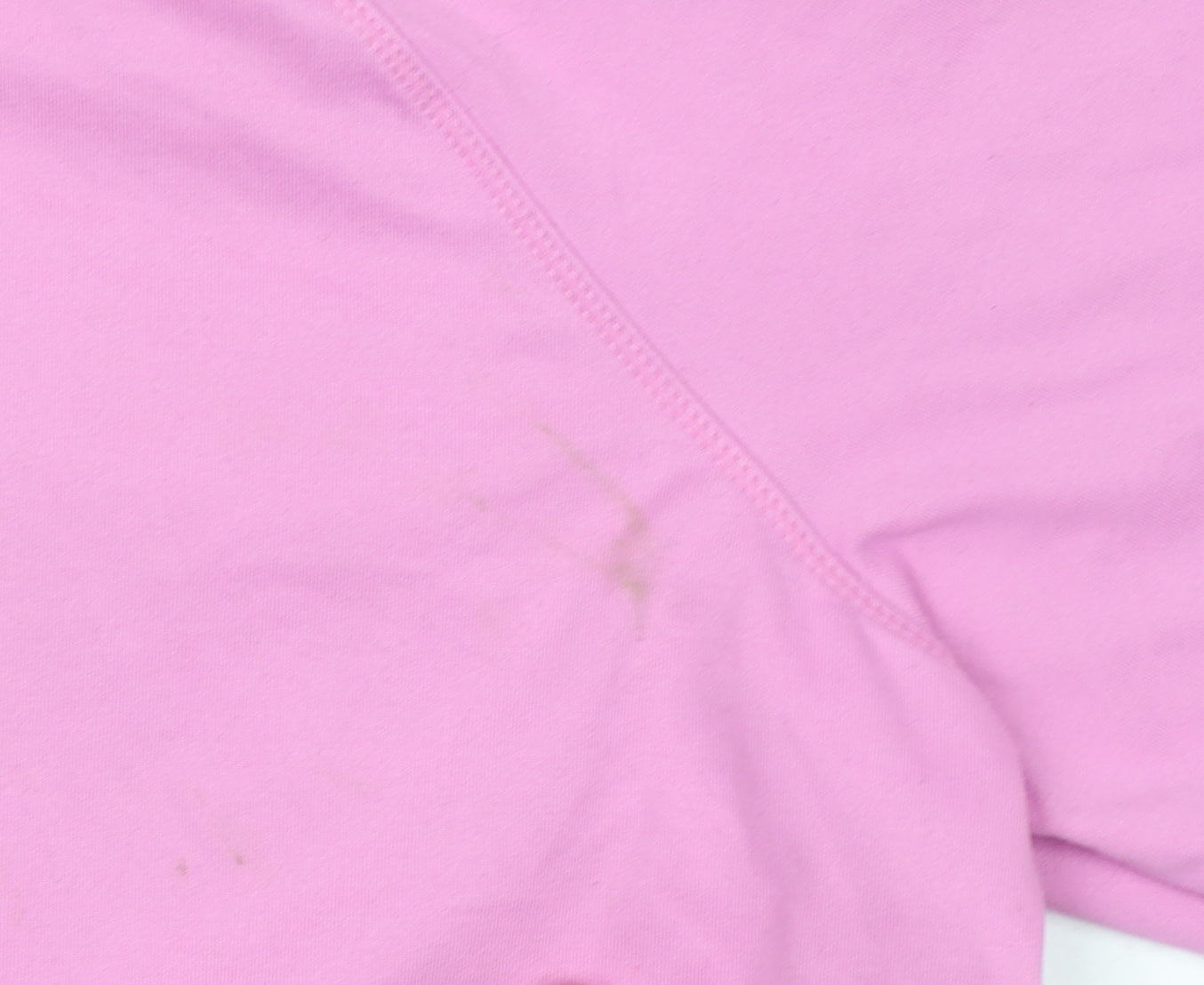 Dunnes Womens Pink 1/2 Zip Long Sleeve Pullover Sweatshirt Size 12