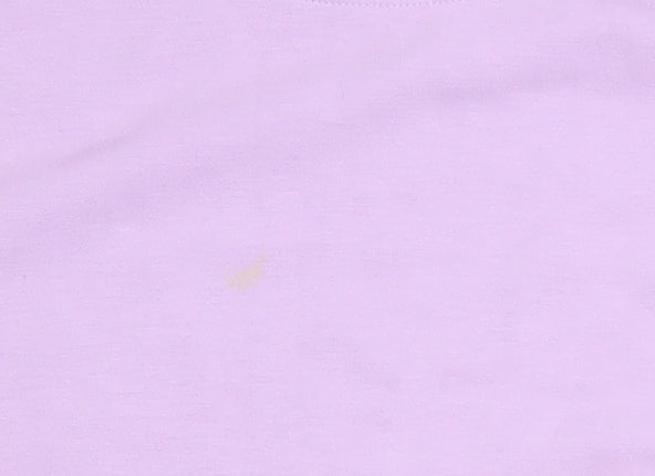 MSCH Copenhagen Women Lilac Pullover Sweatshirt Size M Viscose Blend