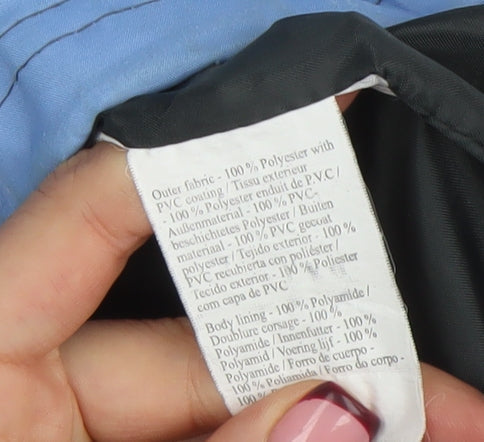 Regatta Womens Blue Waterproof Hydrafort Rain Coat Size 12