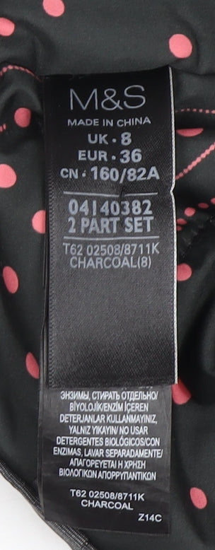 Marks & Spencer Women’s Grey Hooded Parka Coat Size 8