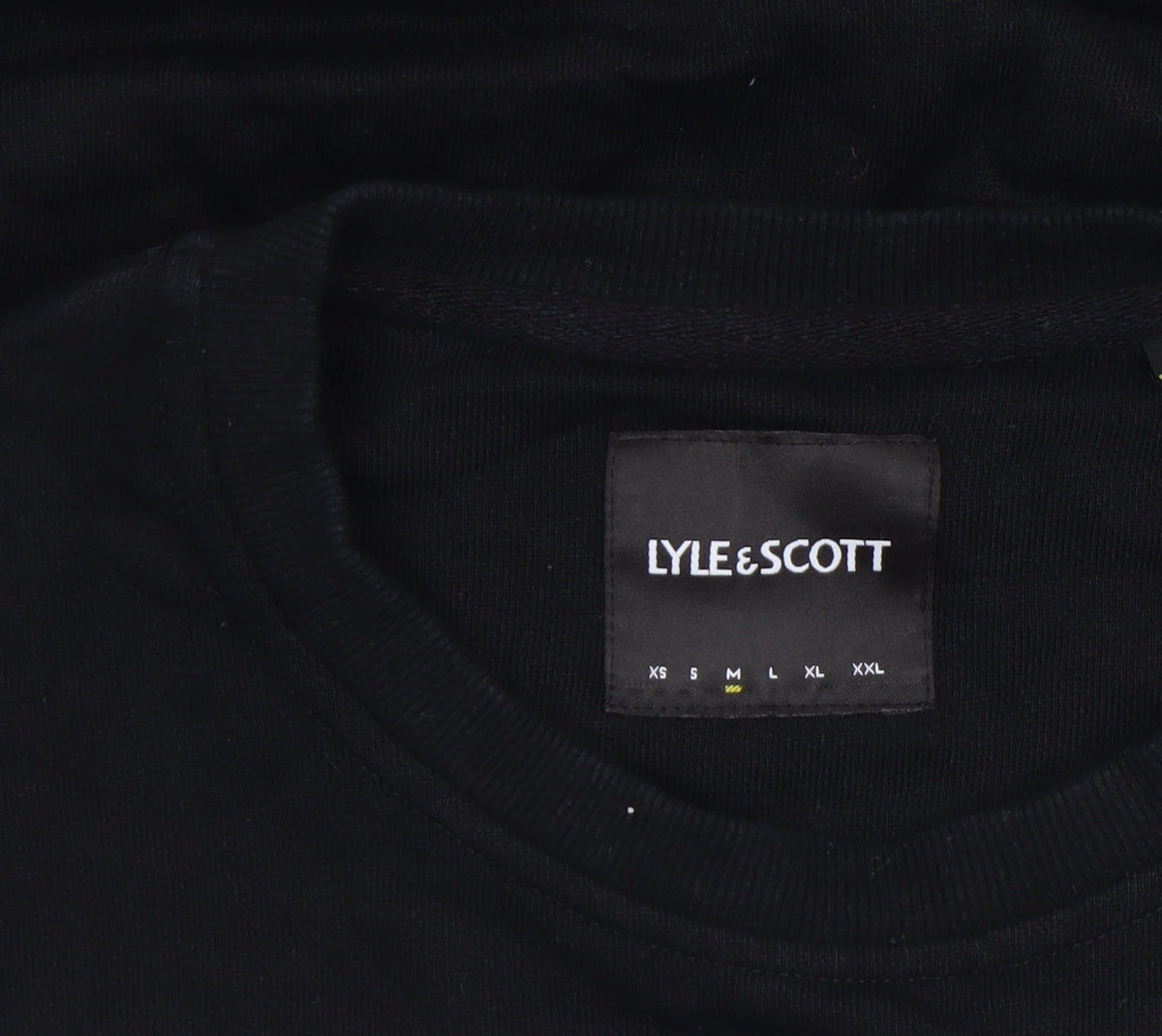Lyle & Scott Men's Black M Crew Neck Pullover Sweatshirt