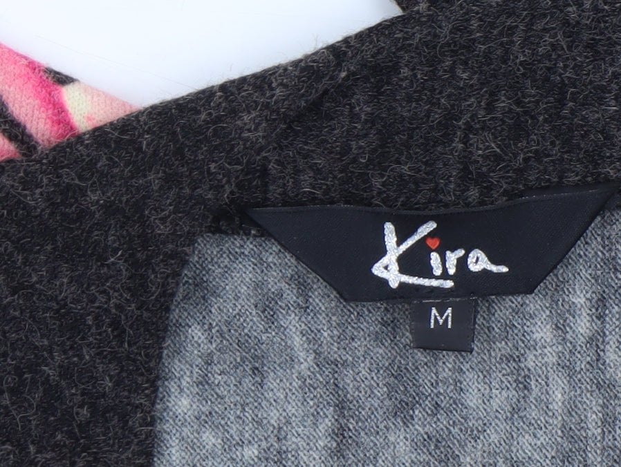 Kira Womens Multicoloured Floral Pullover Jumper Size M