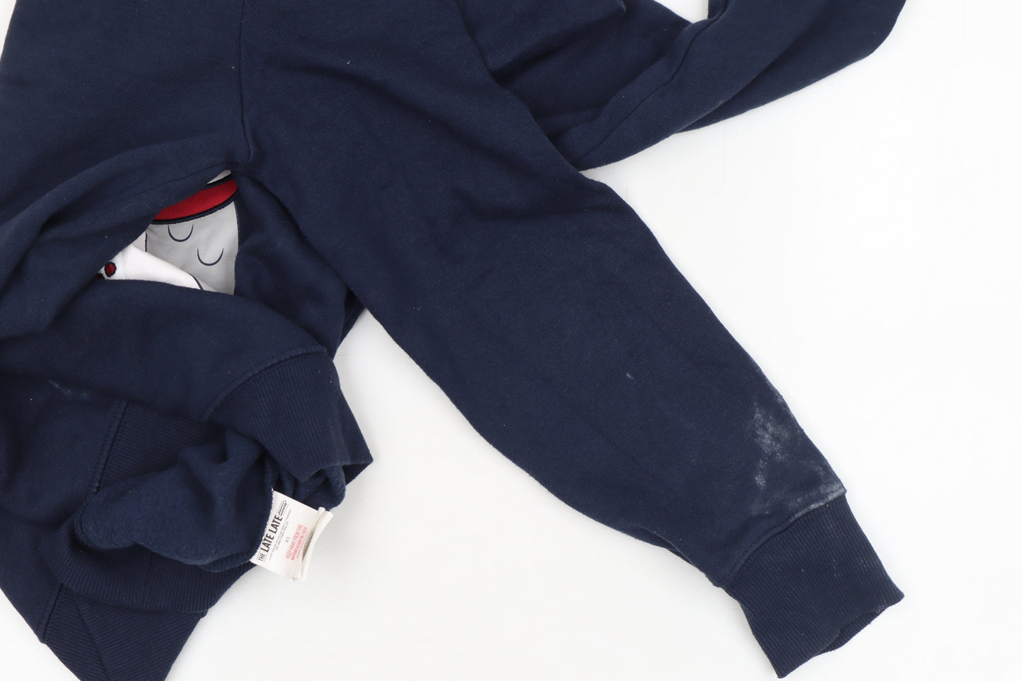 RTE The Late Late Toy Show Navy Owl Sweatshirt XS Unisex Pullover