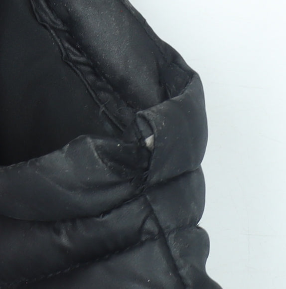 SikSilk Men's Black XS Puffer Waistcoat Lightweight Padded Gilet