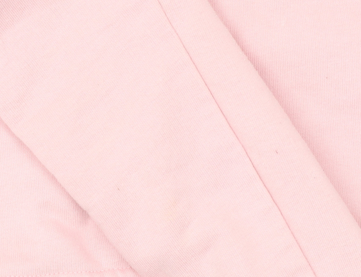 Ellesse Women's Pink Cropped Hoodie UK 6 Cotton Blend Logo