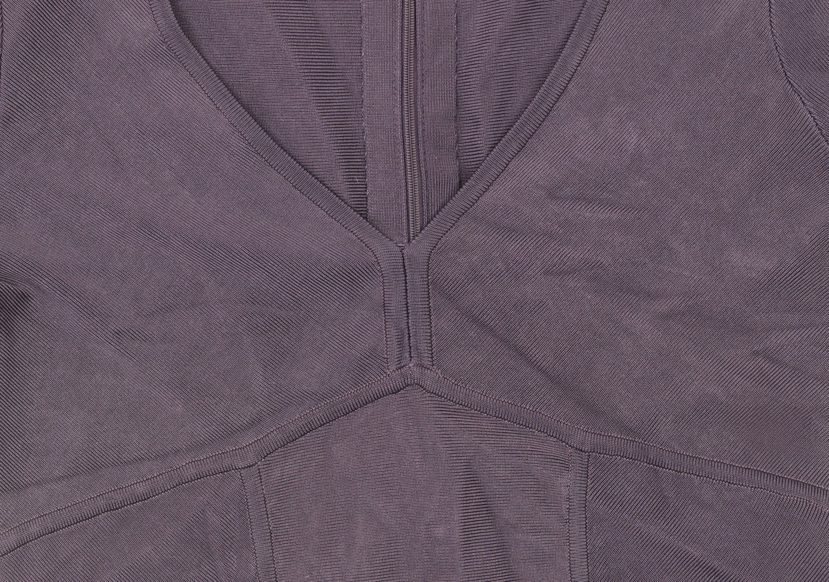 Ted Baker Women's Purple Viscose Blend Bodycon Dress Size 14