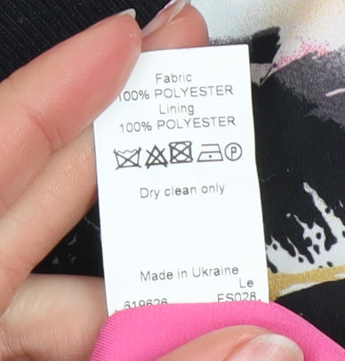 River Island Womens Multicoloured Bomber Jacket Size 8