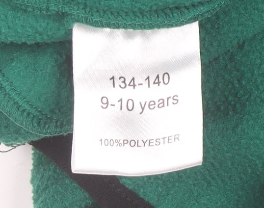 Ireland Boys Green Full Zip Fleece Sweatshirt 9-10 Years