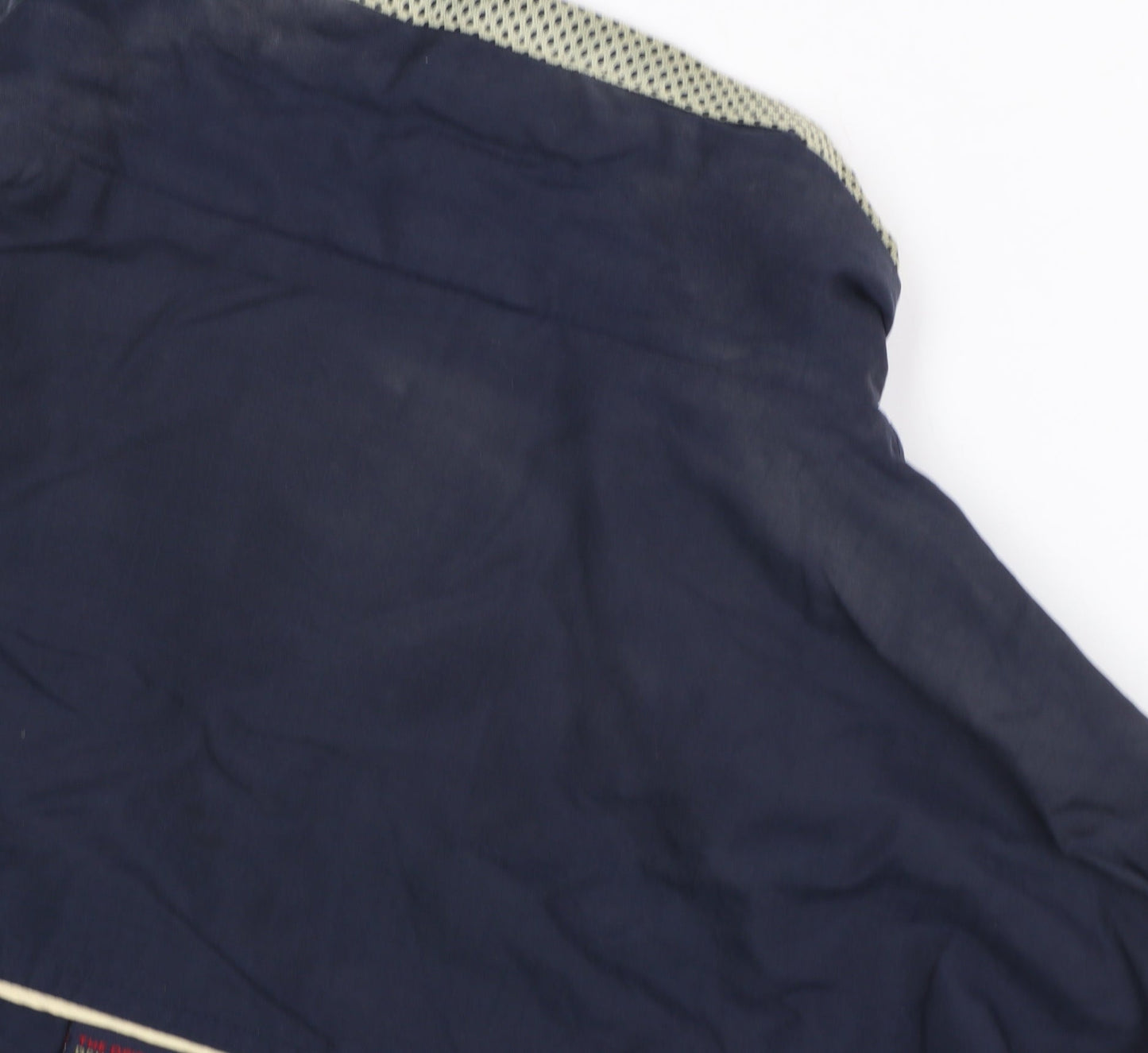 Ben Sherman Men's Blue Windbreaker Jacket M Full Zip Lightweight