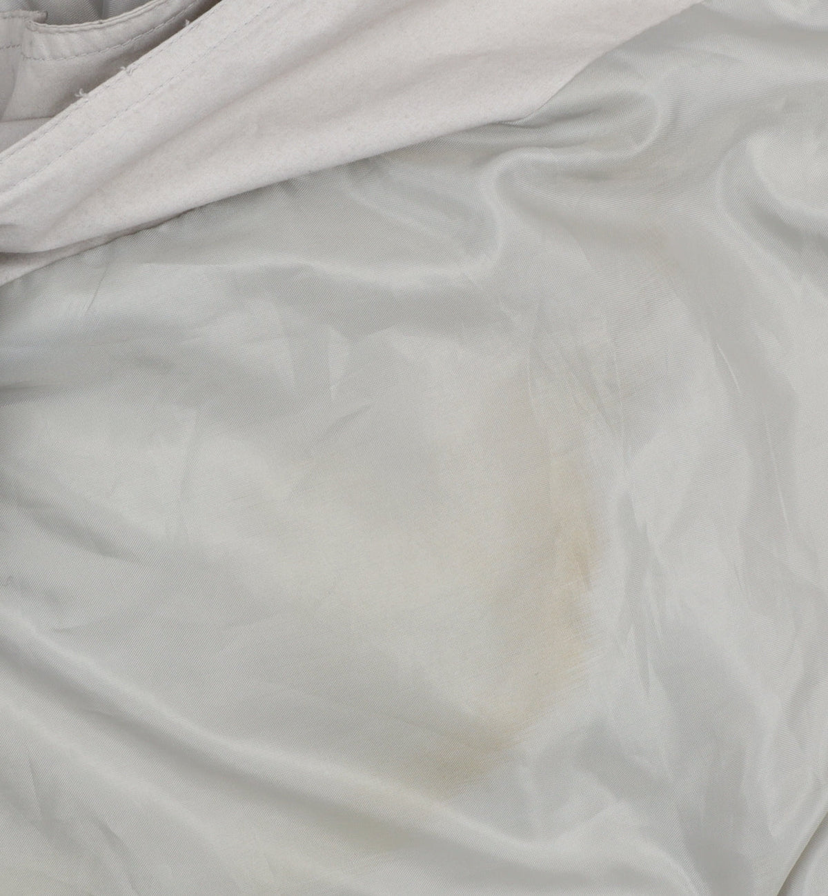 House of Fraser Women Beige Overcoat Size 14 Lined Button Twill Cotton Blend