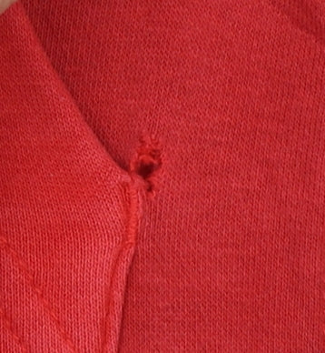 Nike Men's Red Pullover Hoodie Size S Logo Cotton Blend