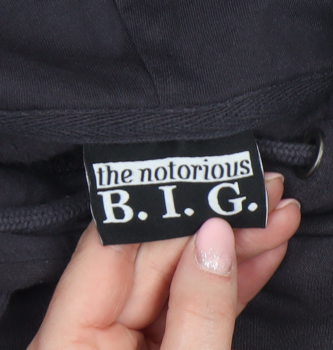 Primark Men’s Black The Notorious B.I.G. Pullover Hoodie XS