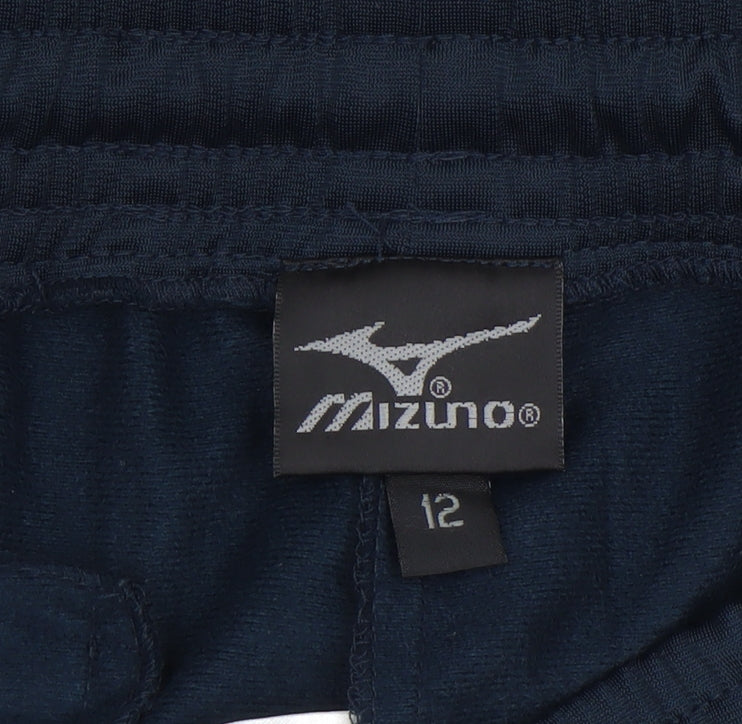 Mizuno Women’s Blue Track Pants Size 12 Sports Trousers